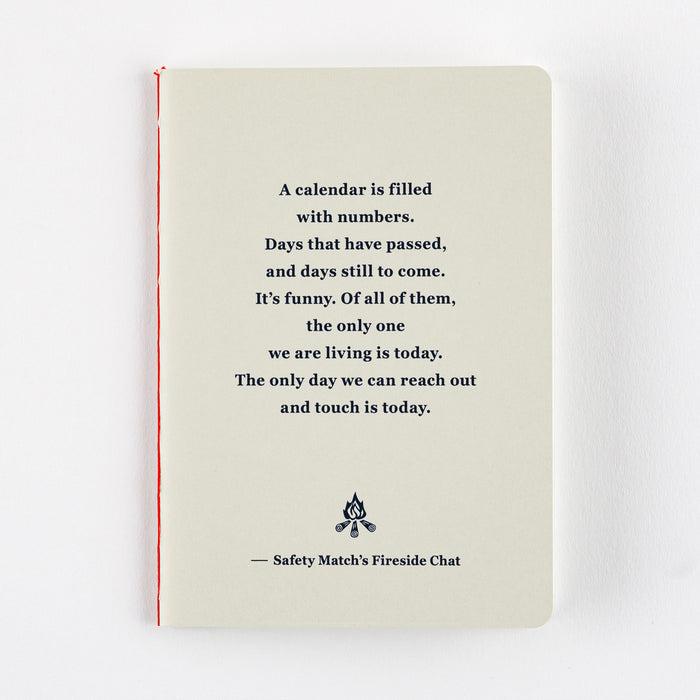 Hobonichi Fireside Chat Notebook - Graph (B7 Size)