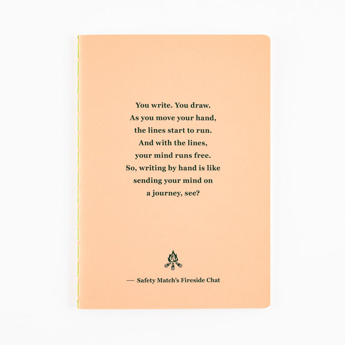 Hobonichi Fireside Chat Notebook - Lined (B6 Size)