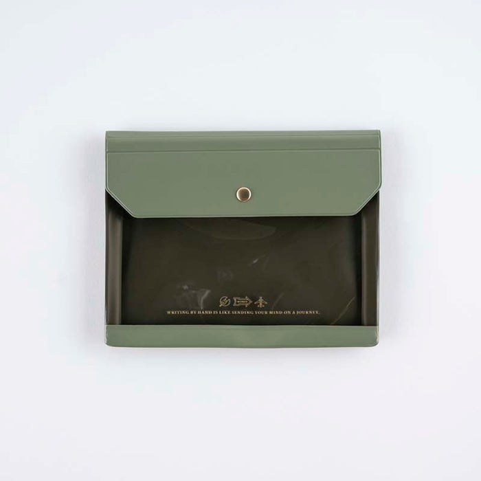 Hobonichi | Funda Carpeta Alettone A6 Olive