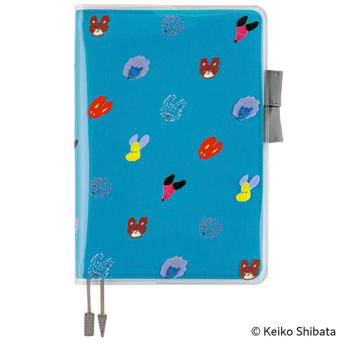 Hobonichi | Funda Cover on Cover A5 Keiko Shibata (Dog Ears Fluttering in the Wind)