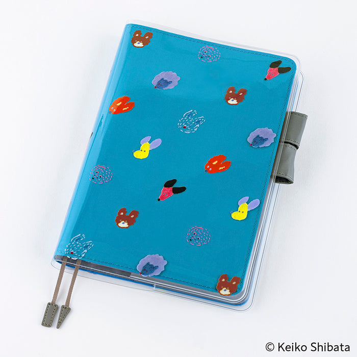 Hobonichi | Funda Cover on Cover A5 Keiko Shibata (Dog Ears Fluttering in the Wind)