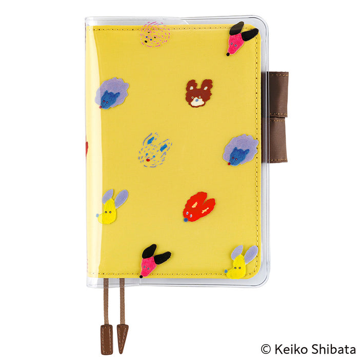 Hobonichi | Funda Cover on Cover A6 Keiko Shibata (Dog Ears Fluttering in the Wind)