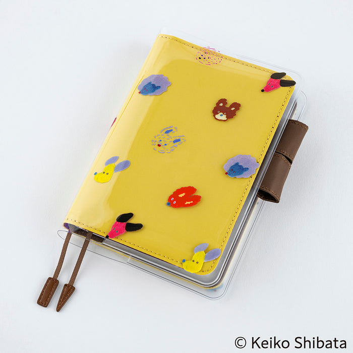 Hobonichi | Funda Cover on Cover A6 Keiko Shibata (Dog Ears Fluttering in the Wind)