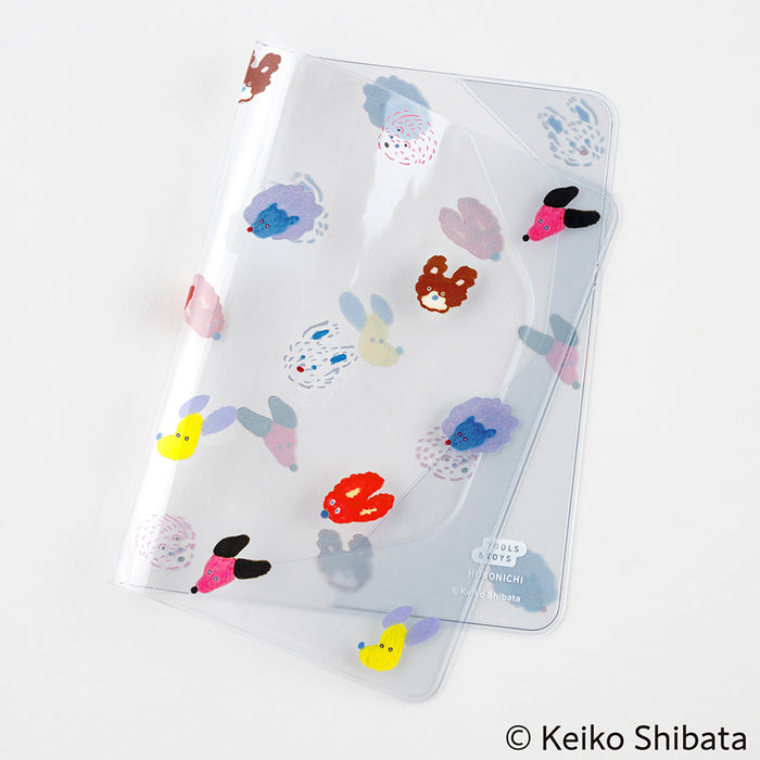 Hobonichi | Funda Cover on Cover A6 Keiko Shibata (Dog Ears Fluttering in the Wind)