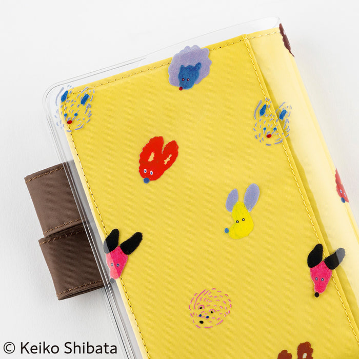 Hobonichi | Funda Cover on Cover A6 Keiko Shibata (Dog Ears Fluttering in the Wind)