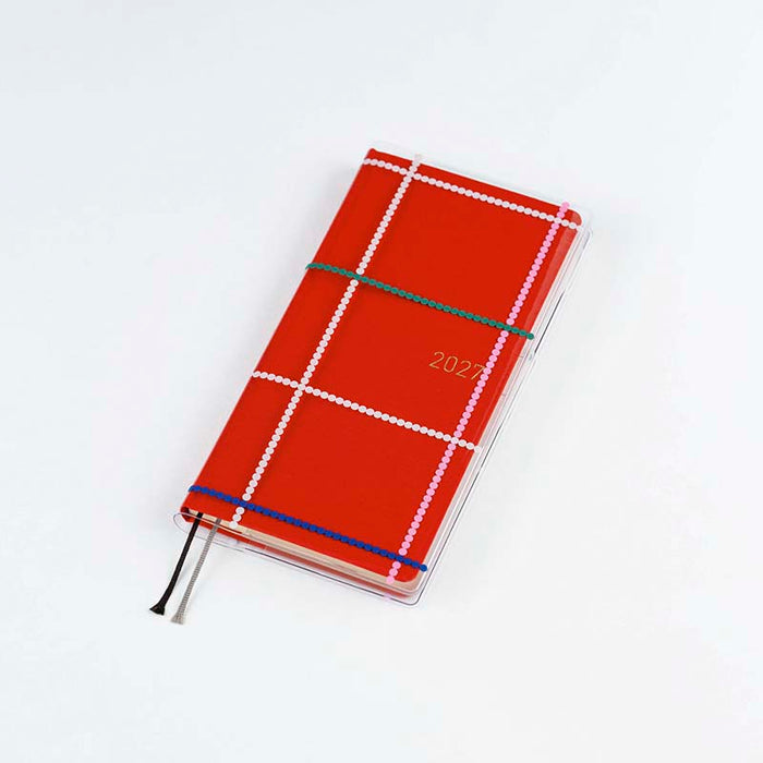 Hobonichi | Funda Cover on Cover Weeks Yoshie Watanabe (Dotted Plaid)