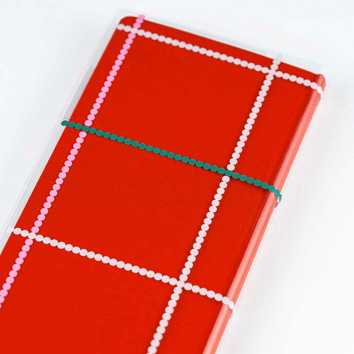 Hobonichi | Funda Cover on Cover Weeks Yoshie Watanabe (Dotted Plaid)