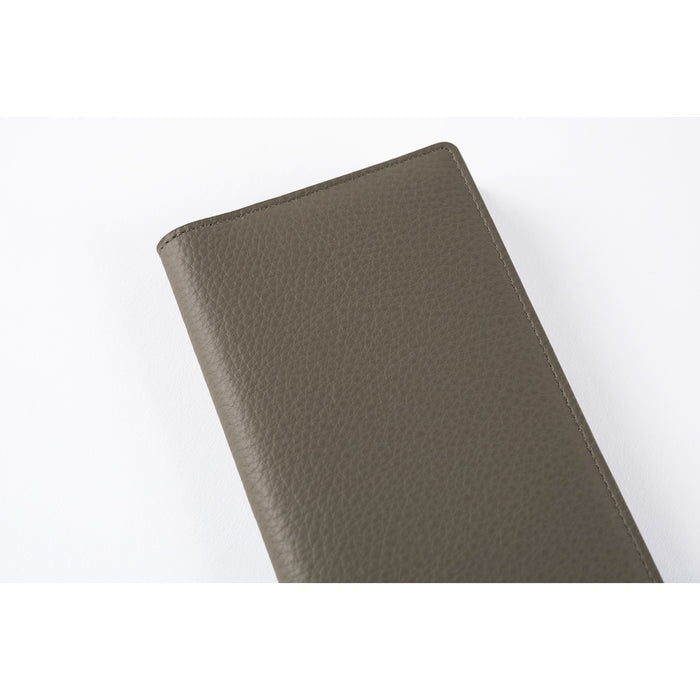 Hobonichi | Funda Hobonichi Weeks Leather: Taut (Gray & Light Blue)