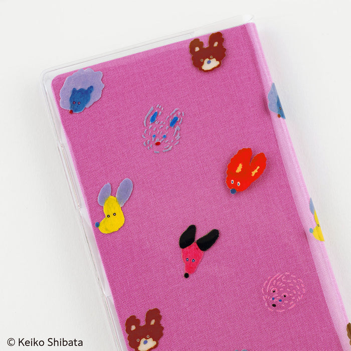 Hobonichi Keiko Shibata: Clear Cover for Weeks (Dog Ears Fluttering in the Wind)