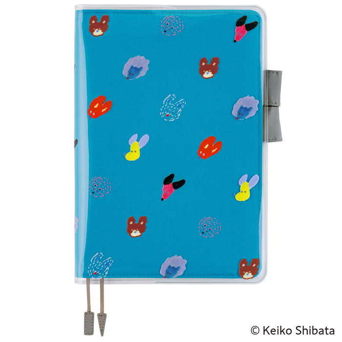 Hobonichi Keiko Shibata: Cover on Cover for A5 Size (Dog Ears Fluttering in the Wind)