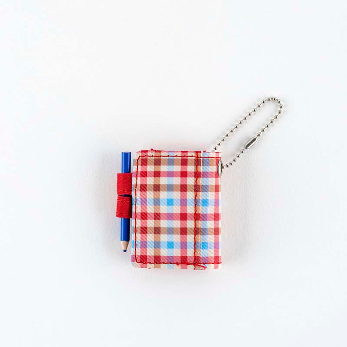 Hobonichi | Mini Llavero Hobonichi Techo Mini Keychain (Bright Plaid)