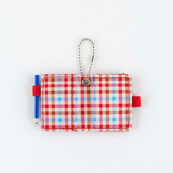 Hobonichi | Mini Llavero Hobonichi Techo Mini Keychain (Bright Plaid)