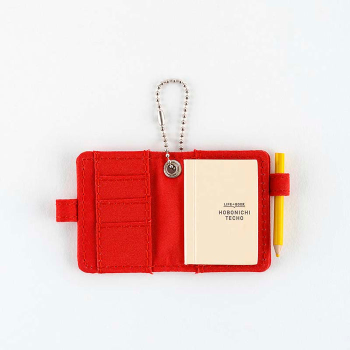 Hobonichi | Mini Llavero Hobonichi Techo Mini Keychain (Red)