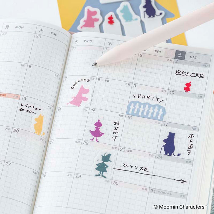 Hobonichi | Notas Adhesivas Index Moomin: Friends of Moominvalley