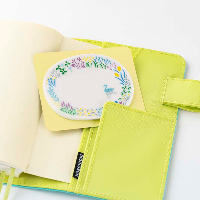 Hobonichi | Notas Adhesivas Transparentes Yuri Sanae (Forest Lake)