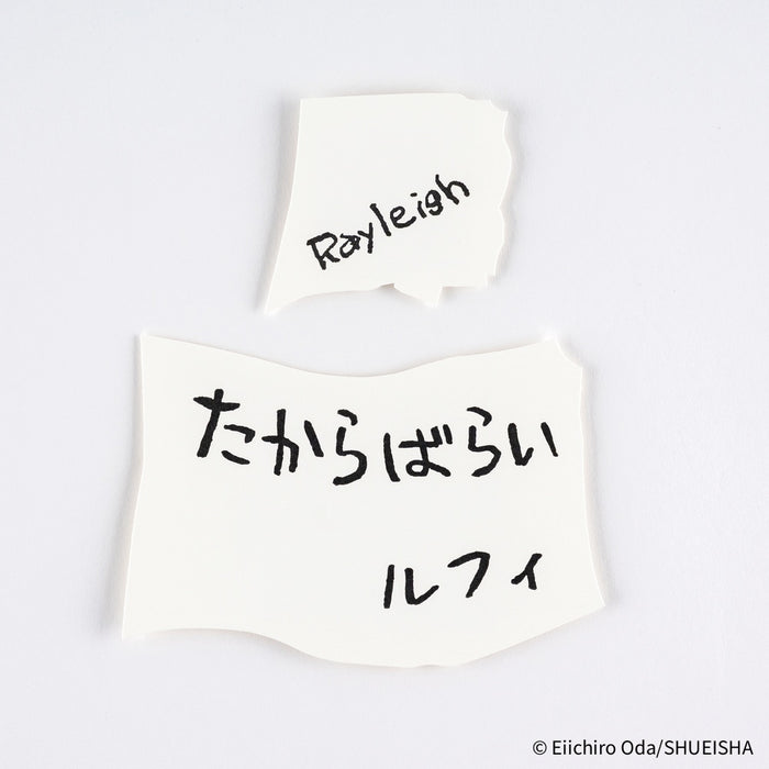 Hobonichi ONE PIECE magazine: Vivre Card & Treasure Tab Letterpress Printed Card