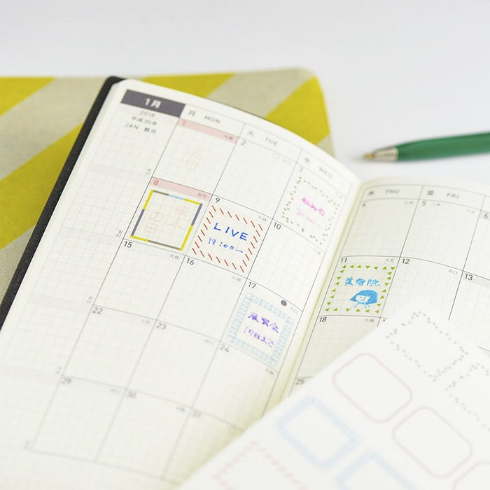 Hobonichi | Pegatinas Frame