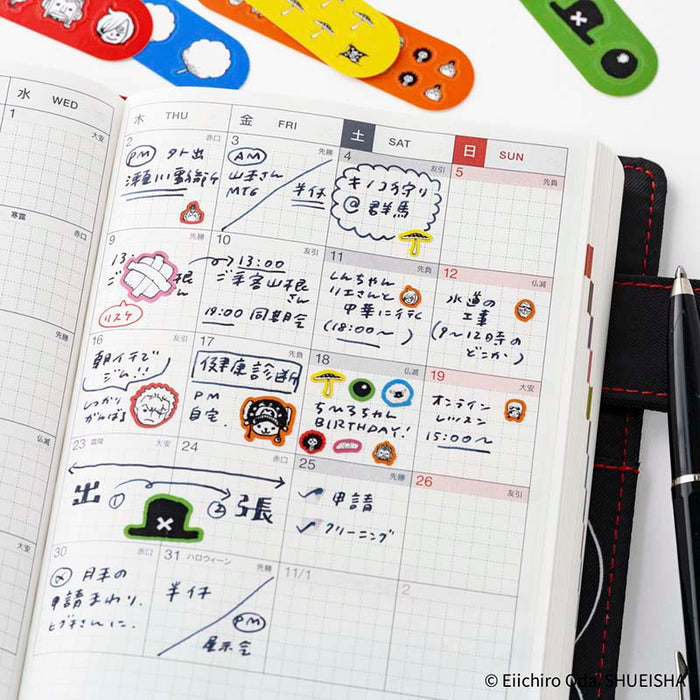 Hobonichi | Pegatinas ONE PIECE magazine: Chopper’s Techo First Aid Kit
