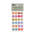 Hobonichi | Pegatinas TSUKI no IRO: Transparent Dot Stickers (15mm)