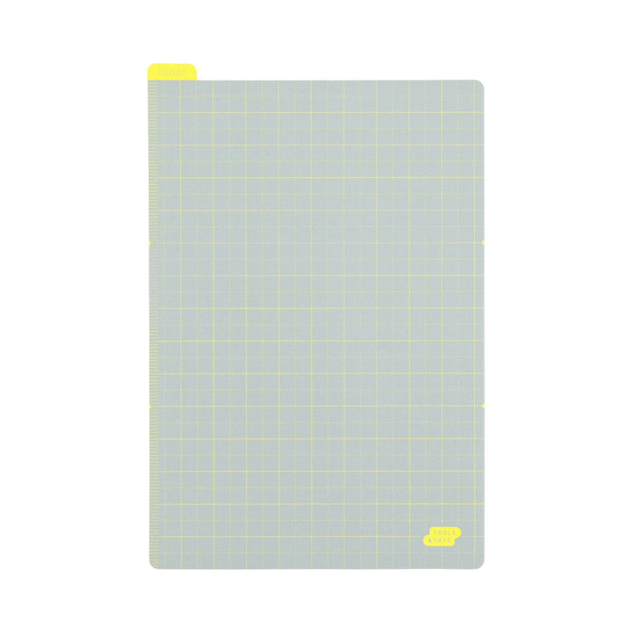 Hobonichi Pencil Board for A6 Size (Ice Gray x Yellow)