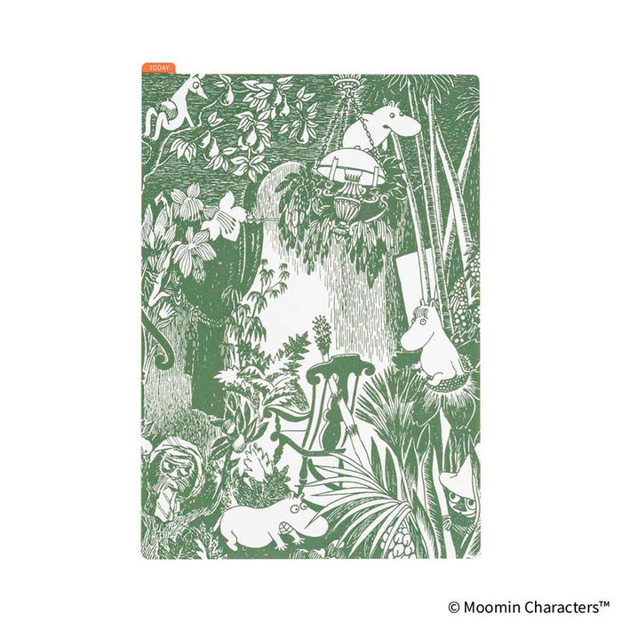 Hobonichi | Plantilla de Escritura Pencil Board A5 Moomin (Jungle Game)