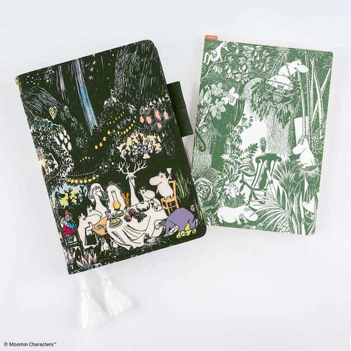 Hobonichi | Plantilla de Escritura Pencil Board A5 Moomin (Jungle Game)