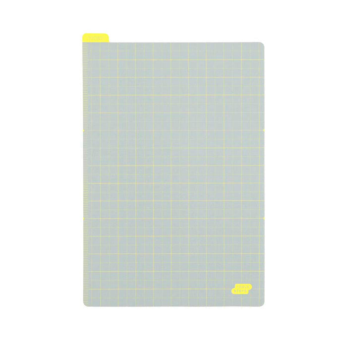 Hobonichi | Plantilla de Escritura Pencil Board A6 Ice Gray x Yellow