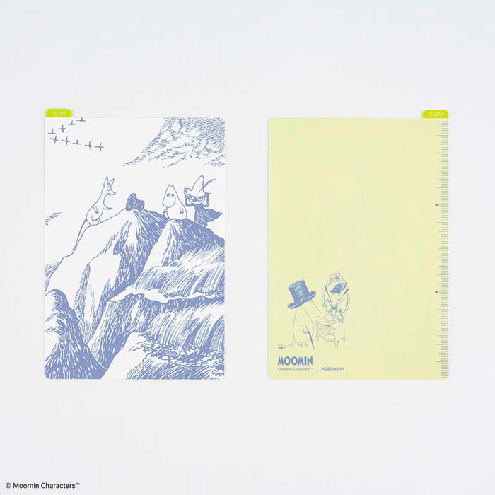 Hobonichi | Plantilla de Escritura Pencil Board A6 Moomin (Mysterious Hat)