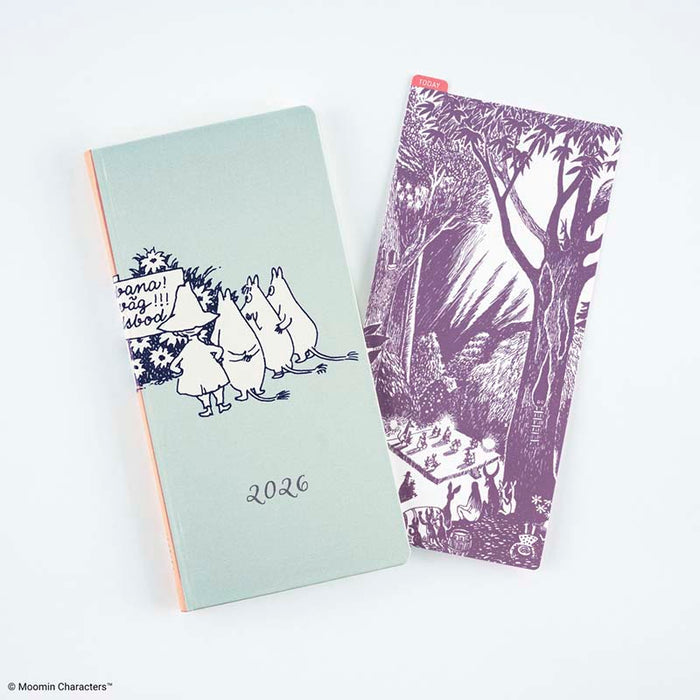 Hobonichi | Plantilla de Escritura Pencil Board Weeks Moomin (Grand Ball)
