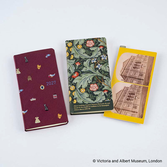 Hobonichi | Plantilla de Escritura Pencil Board Weeks V&A Series (Museum Stereographic Photograph)
