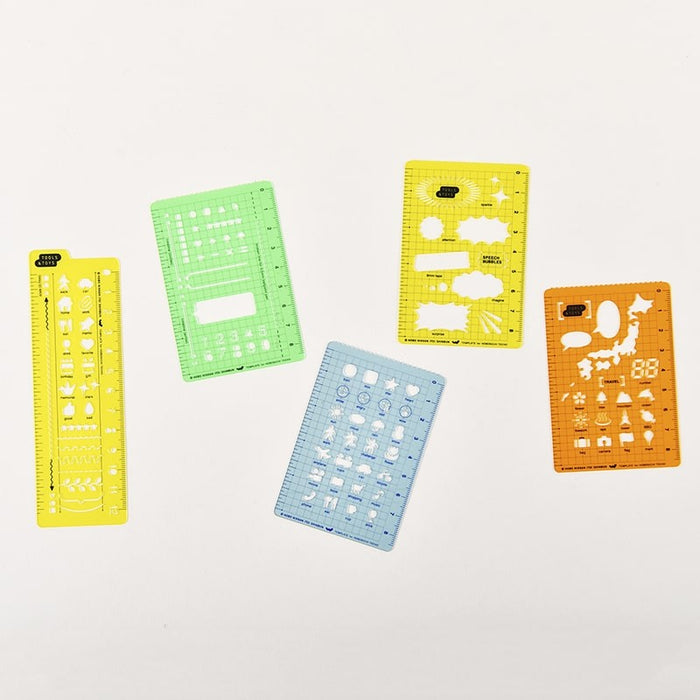 Hobonichi | Plantilla Stencil Basic