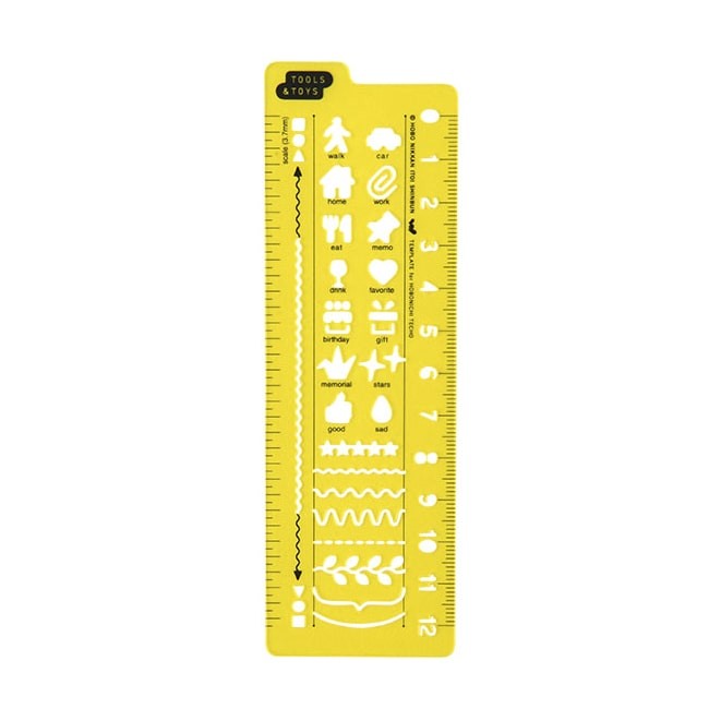 Hobonichi | Plantilla Stencil Schedule
