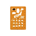 Hobonichi | Plantilla Stencil Travel