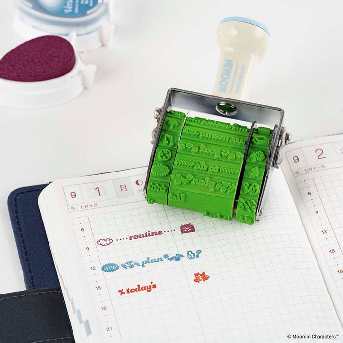 Hobonichi | Sello Rotativo Sanby x Hobonichi: Moomin