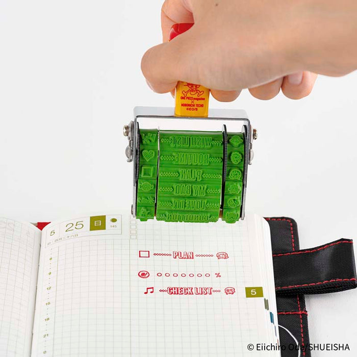 Hobonichi | Sello Rotativo Sanby x Hobonichi: One Piece