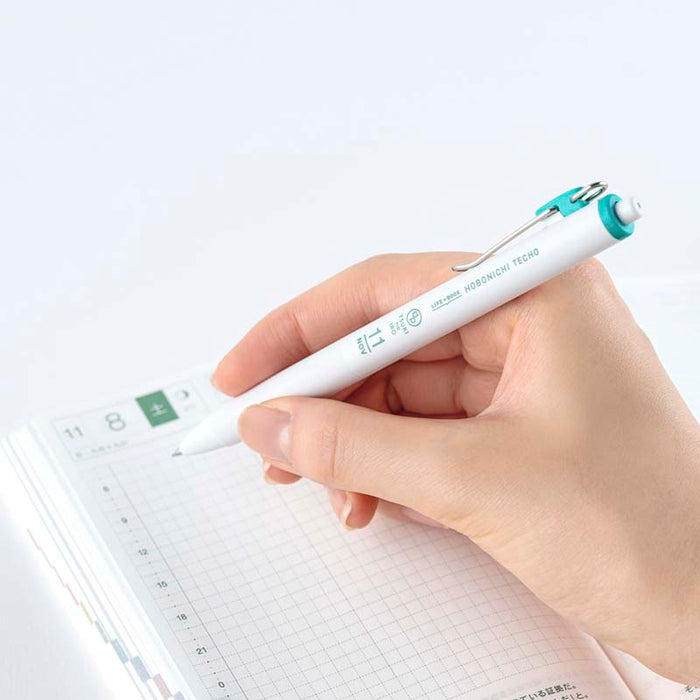 Hobonichi | Set de Bolígrafos con Funda TSUKI no IRO: Uniball One - July-Dec