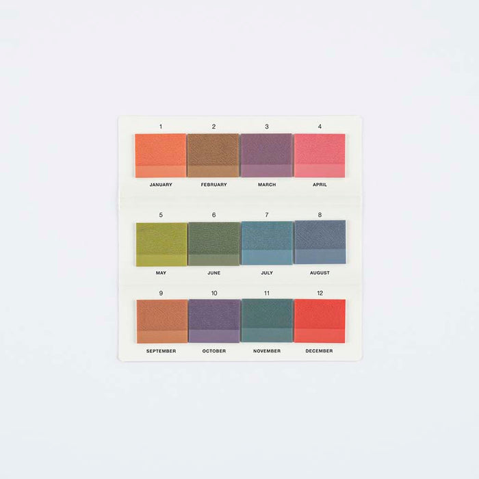 Hobonichi | Set de Notas Adhesivas Tiles TSUKI no IRO Translucent