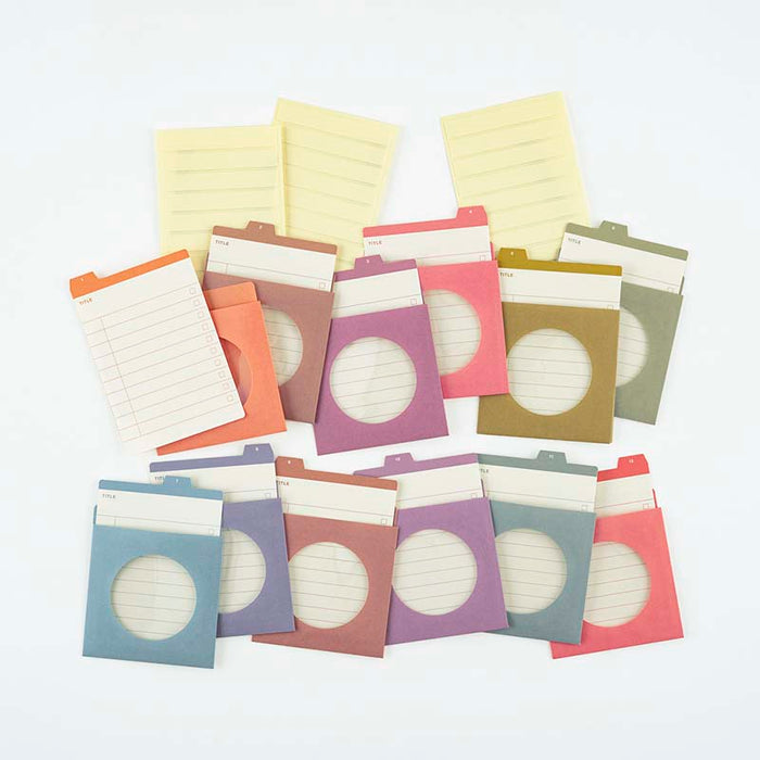 Hobonichi | Sobres Index TSUKI no IRO: 12 Month