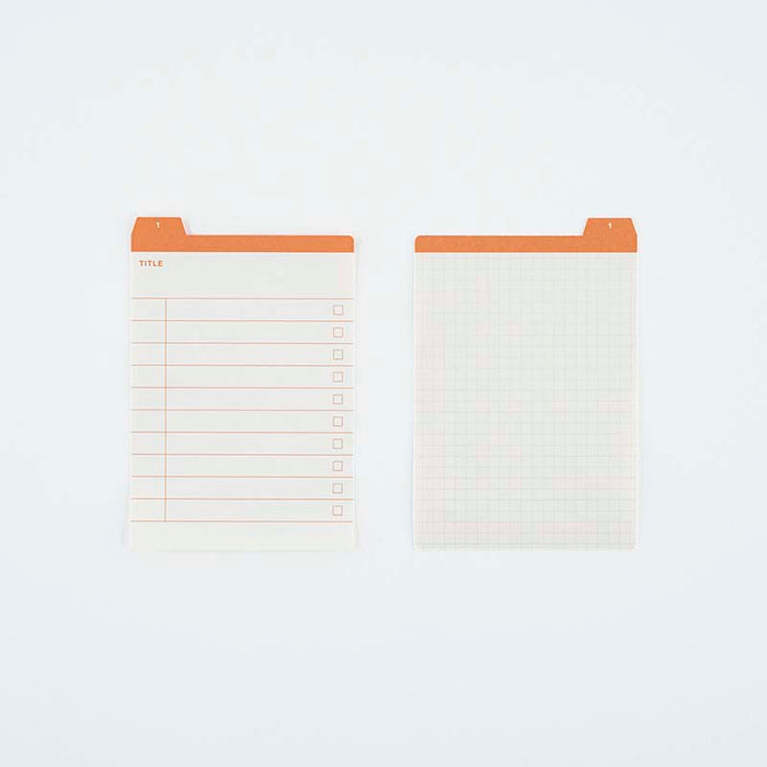 Hobonichi | Sobres Index TSUKI no IRO: 12 Month