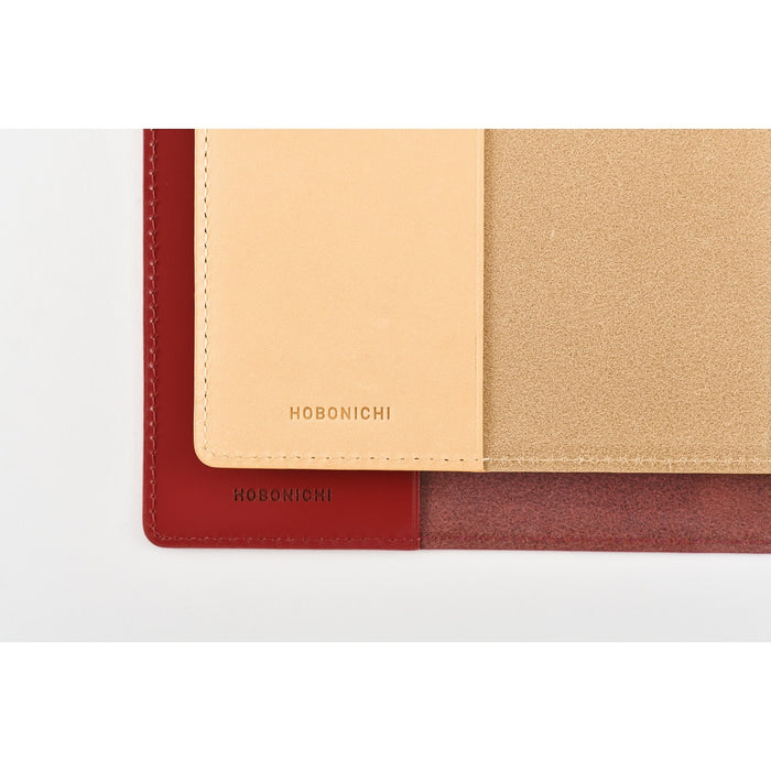 Hobonichi Techo A6 5-Year Techo Leather Cover (Red)