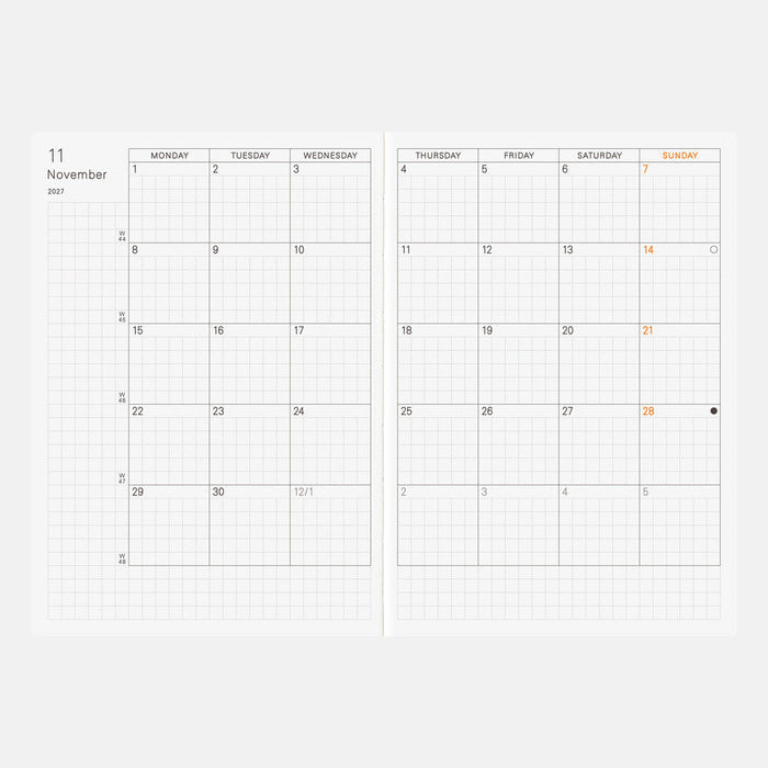 Hobonichi Techo A6 English Planner Book
