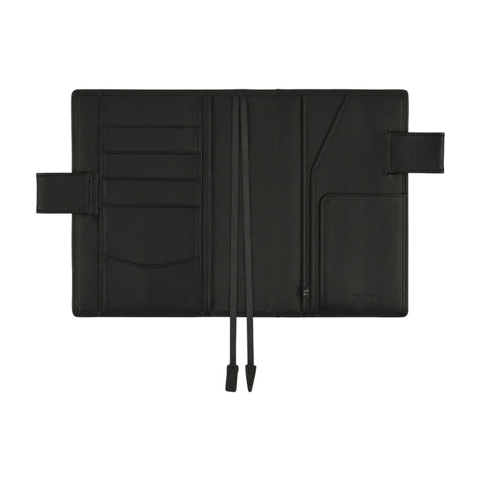 Hobonichi Techo A6 Original Planner Cover - Leather: TS Basic - Black