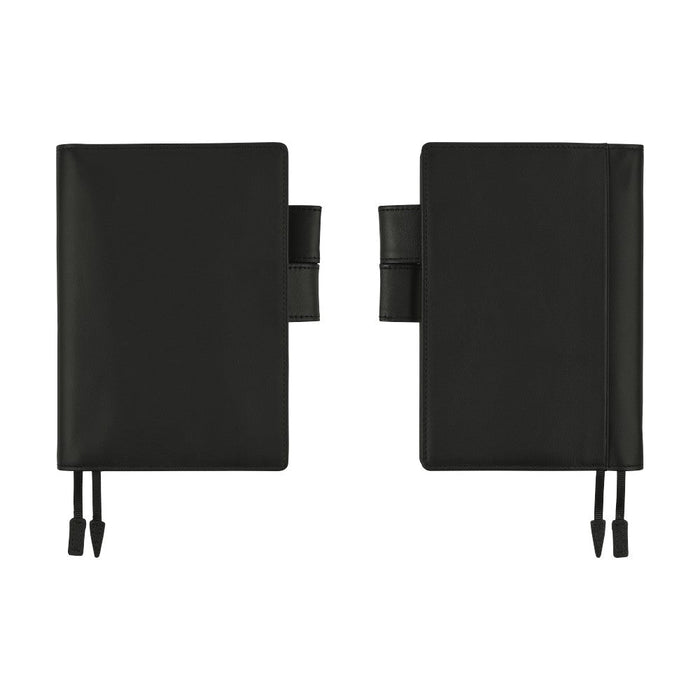 Hobonichi Techo A6 Original Planner Cover - Leather: TS Basic - Black