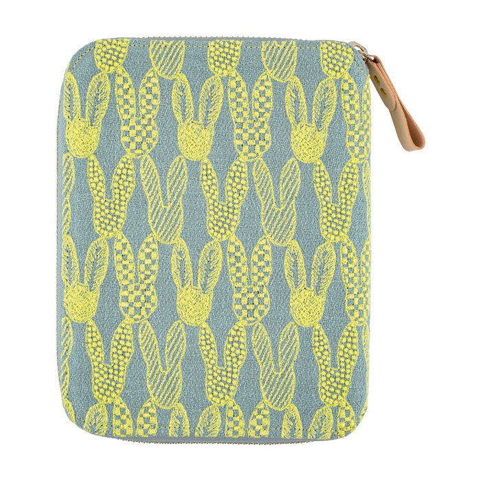 Hobonichi Techo A6 Original Planner Cover - minä perhonen: pomppia (Light Blue)