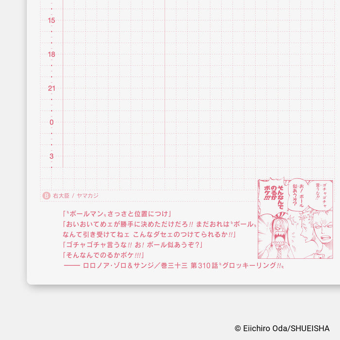 Hobonichi Techo Japanese Original Book - One Piece Edition [A6 size/Daily/Jan start/Mon start]