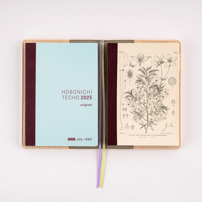Hobonichi Tomitaro Makino: Hobonichi Graph Notebook (A6) - Yamazakura