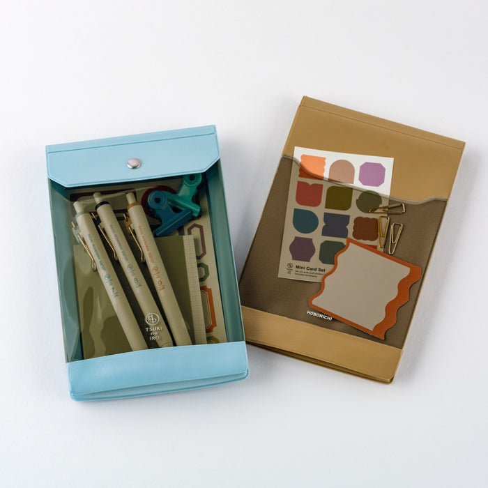 Hobonichi TSUKI no IRO: Uniball One - Jan-June Set with Case