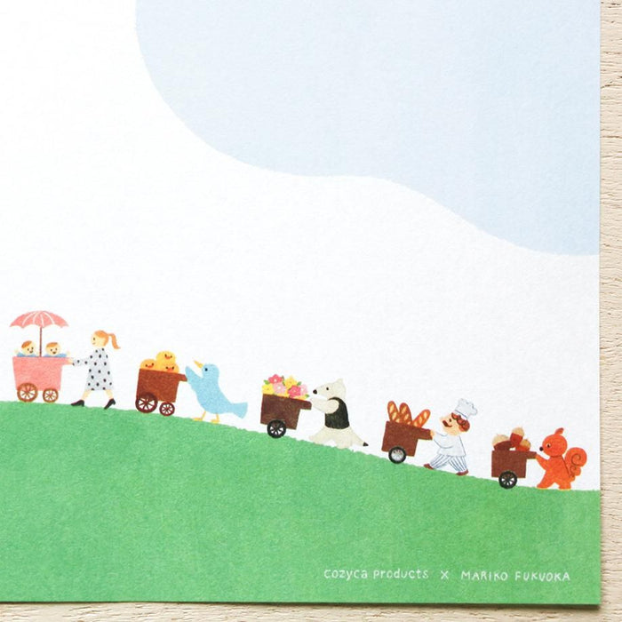 Hyogensha Cozyca Mariko Fukuoka Letter Set - Let's Carry