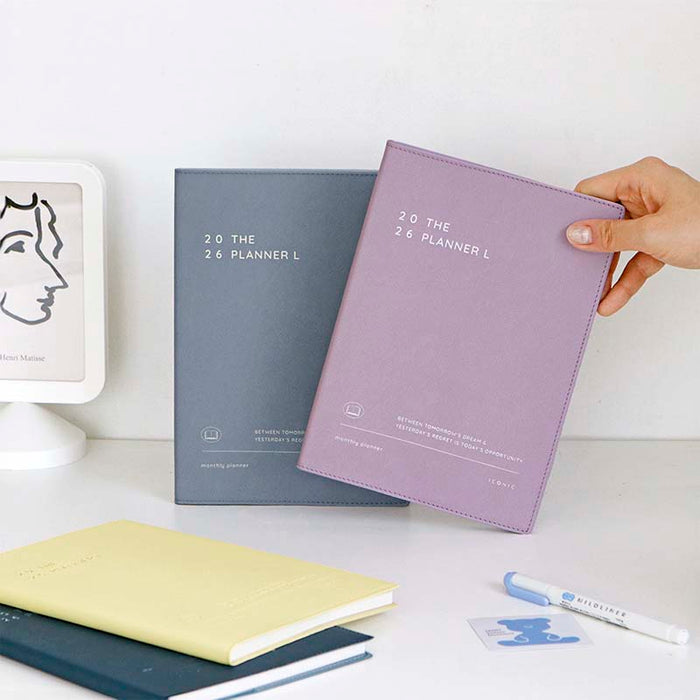 Iconic | Agenda The Planner L 2026 Indi Blue (Mensual)
