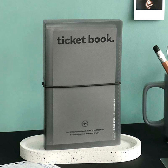 Iconic | Álbum de Tickets Collect Ticket Book Dark Gray